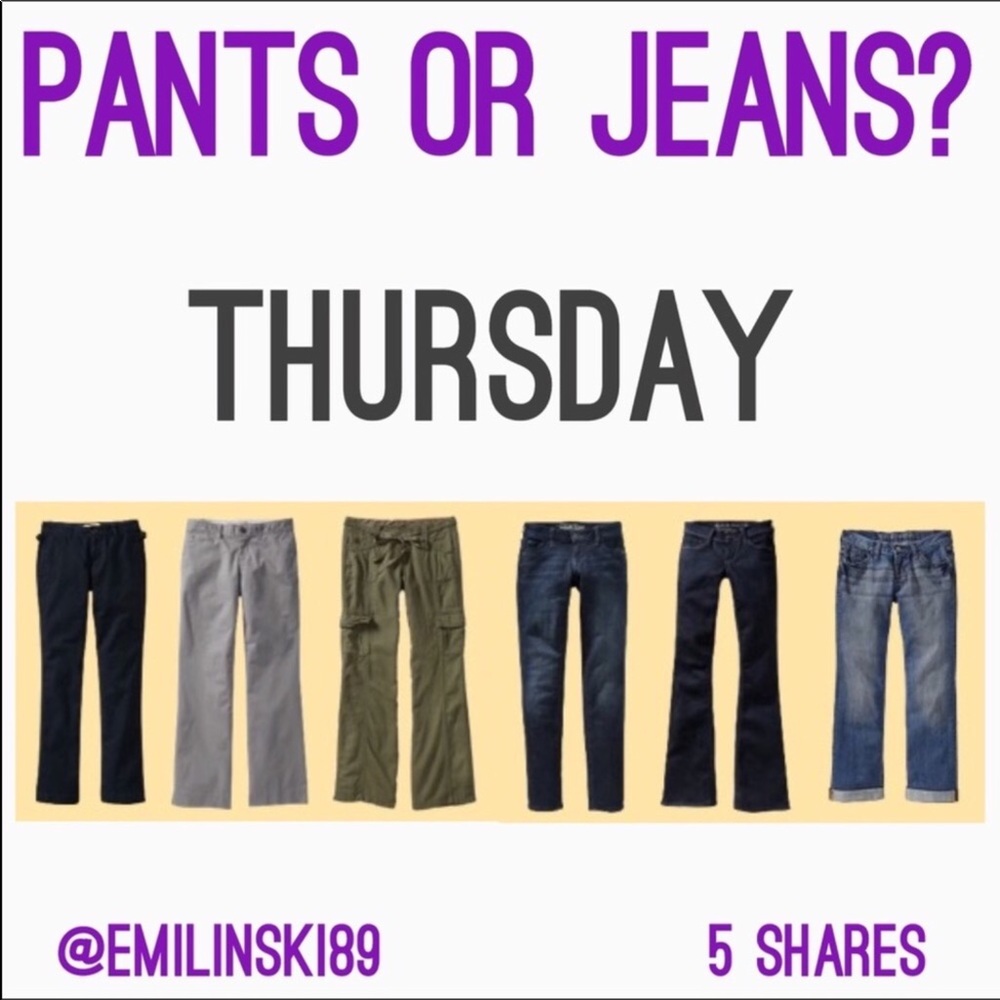 Thursday Pants/Jeans Group